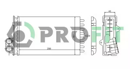 Теплообменник PROFIT PR 5538N1